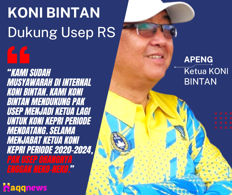 Apeng Ketua KONI Bintan