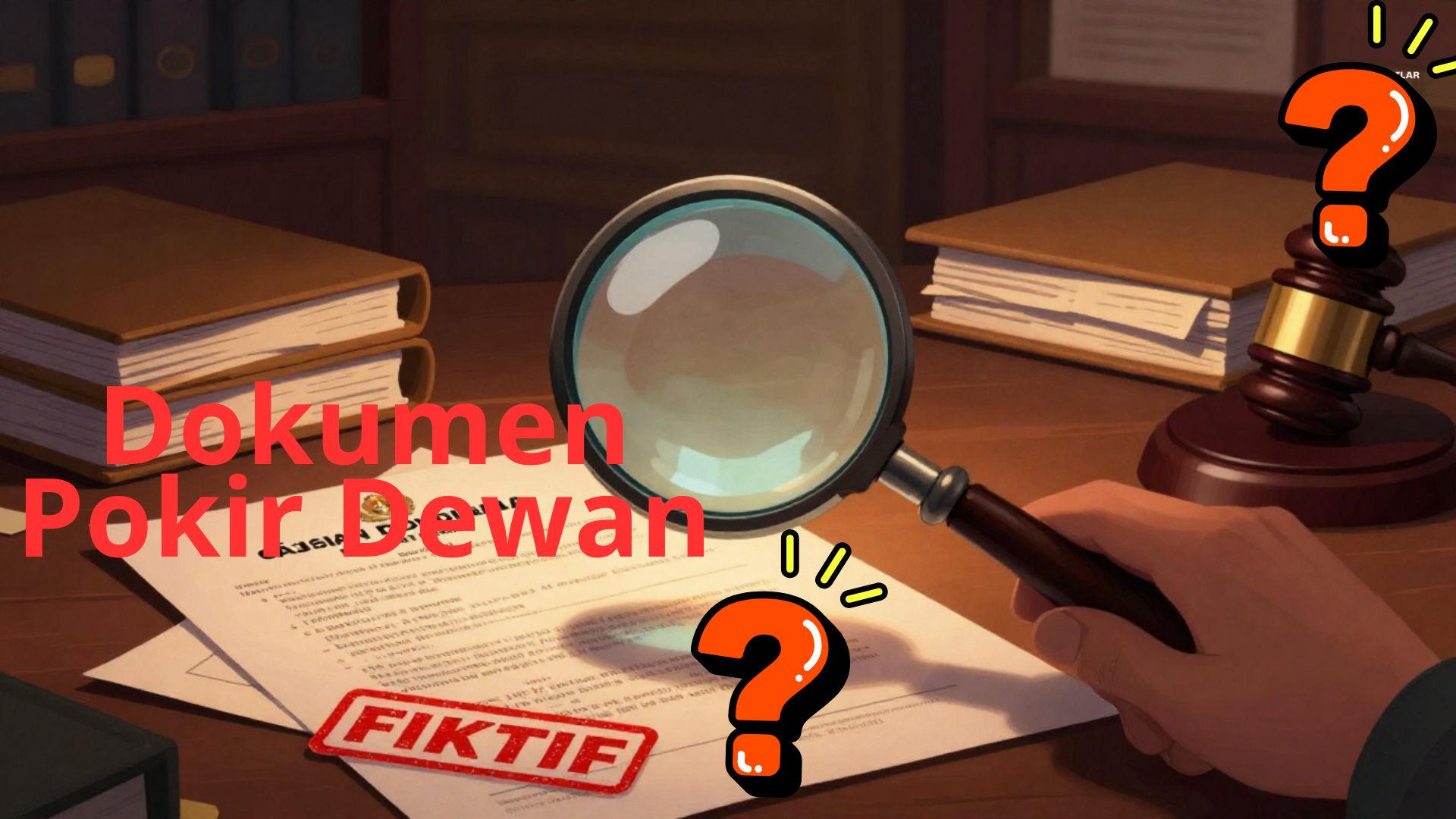 Ilustrasi Berita Dokumen Fiktif Satpol PP Kepri
